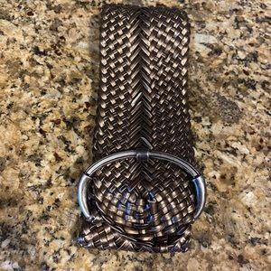 Super cute wide copper belt